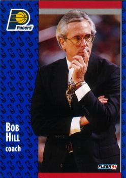 1991-92 Fleer #82 Bob Hill Front