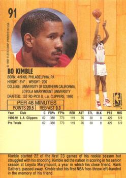 1991-92 Fleer #91 Bo Kimble Back