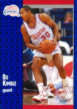 1991-92 Fleer #91 Bo Kimble Front