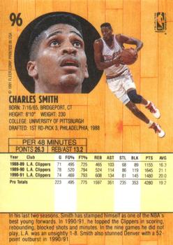 1991-92 Fleer #96 Charles Smith Back