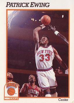 1991-92 Hoops #140 Patrick Ewing Front