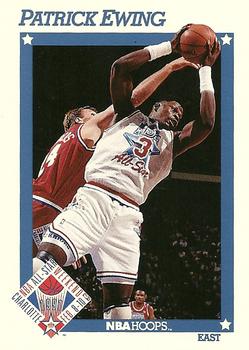 1991-92 Hoops #251 Patrick Ewing Front