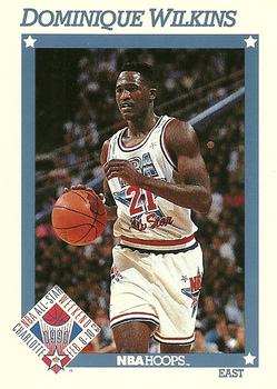 1991-92 Hoops #259 Dominique Wilkins Front