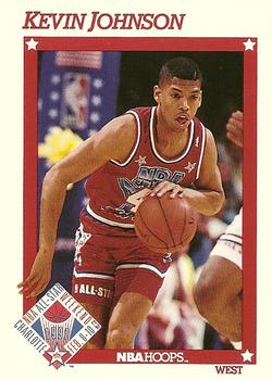 1991-92 Hoops #265 Kevin Johnson Front