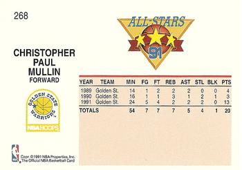 1991-92 Hoops #268 Chris Mullin Back