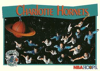 1991-92 Hoops #276 Charlotte Hornets Front