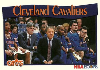 1991-92 Hoops #278 Cleveland Cavaliers Front