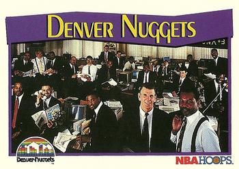 1991-92 Hoops #280 Denver Nuggets Front