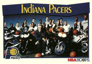 1991-92 Hoops #284 Indiana Pacers Front