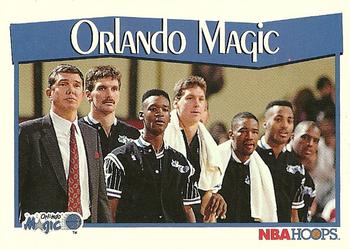 1991-92 Hoops #292 Orlando Magic Front