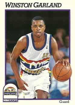 1991-92 Hoops #357 Winston Garland Front