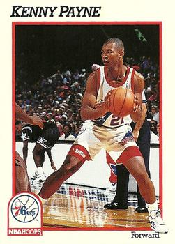 1991-92 Hoops #413 Kenny Payne Front