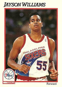 1991-92 Hoops #416 Jayson Williams Front