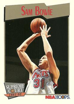 1991-92 Hoops #481 Sam Bowie Front