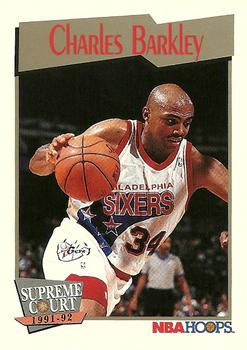 1991-92 Hoops #487 Charles Barkley Front