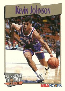 1991-92 Hoops #490 Kevin Johnson Front