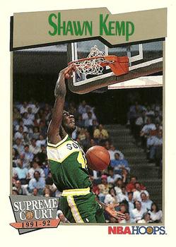 1991-92 Hoops #497 Shawn Kemp Front