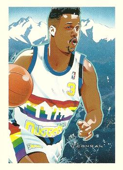 1991-92 Hoops #509 Chris Jackson Front