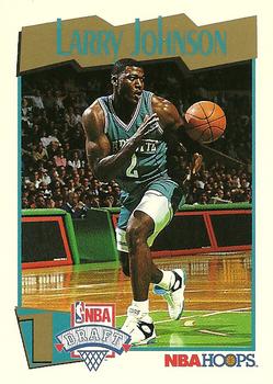 1991-92 Hoops #546 Larry Johnson Front
