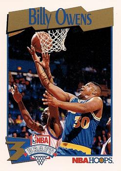 1991-92 Hoops #548 Billy Owens Front