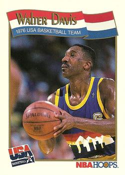 1991-92 Hoops #557 Walter Davis Front