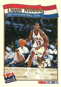 1991-92 Hoops #571 Danny Manning Front