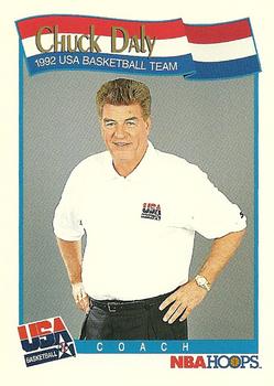 1991-92 Hoops #585 Chuck Daly Front