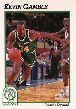 1991-92 Hoops #11 Kevin Gamble Front