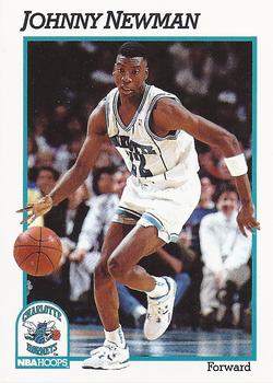 1991-92 Hoops #23 Johnny Newman Front