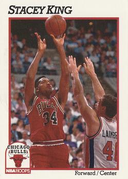 1991-92 Hoops #31 Stacey King Front