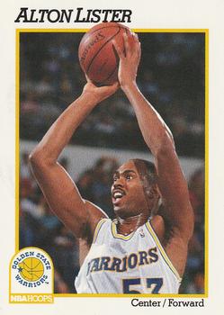 1991-92 Hoops #70 Alton Lister Front