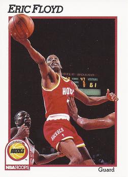 1991-92 Hoops #75 Eric Floyd Front