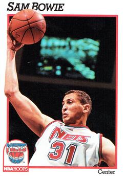 1991-92 Hoops #132 Sam Bowie Front