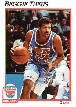 1991-92 Hoops #138 Reggie Theus Front