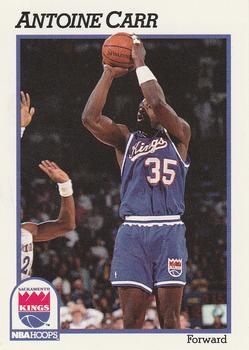 1991-92 Hoops #181 Antoine Carr Front
