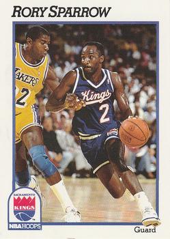 1991-92 Hoops #186 Rory Sparrow Front
