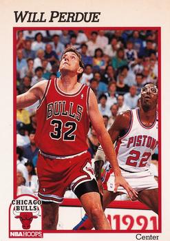 1991-92 Hoops #345 Will Perdue Front