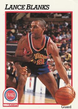 1991-92 Hoops #361 Lance Blanks Front