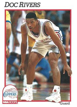 1991-92 Hoops #380 Doc Rivers Front