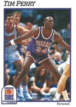 1991-92 Hoops #422 Tim Perry Front