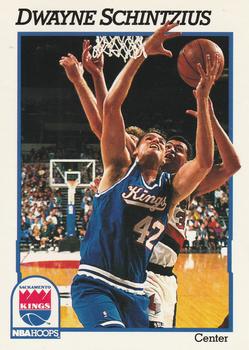 1991-92 Hoops #430 Dwayne Schintzius Front