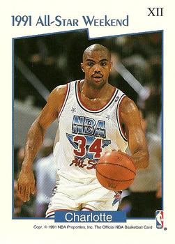 1991-92 Hoops - MVP All-Stars #XII Charles Barkley Back