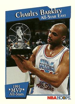 1991-92 Hoops - MVP All-Stars #XII Charles Barkley Front