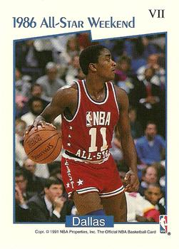 1991-92 Hoops - MVP All-Stars #VII Isiah Thomas Back