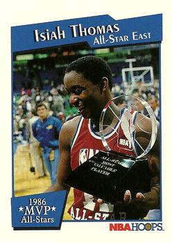 1991-92 Hoops - MVP All-Stars #VII Isiah Thomas Front