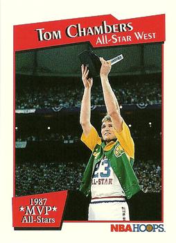 1991-92 Hoops - MVP All-Stars #VIII Tom Chambers Front