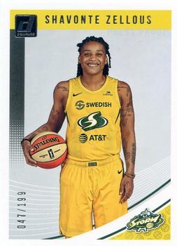 2019 Donruss WNBA - Silver Press Proof #5 Shavonte Zellous Front