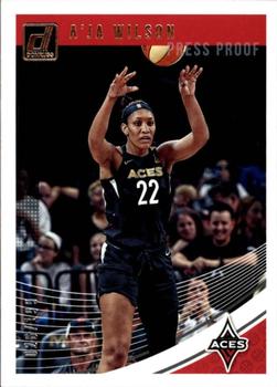 2019 Donruss WNBA - Silver Press Proof #9 A'ja Wilson Front