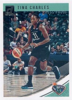 2019 Donruss WNBA - Silver Press Proof #25 Tina Charles Front