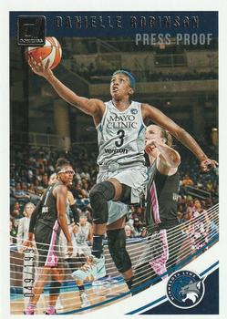 2019 Donruss WNBA - Silver Press Proof #45 Danielle Robinson Front